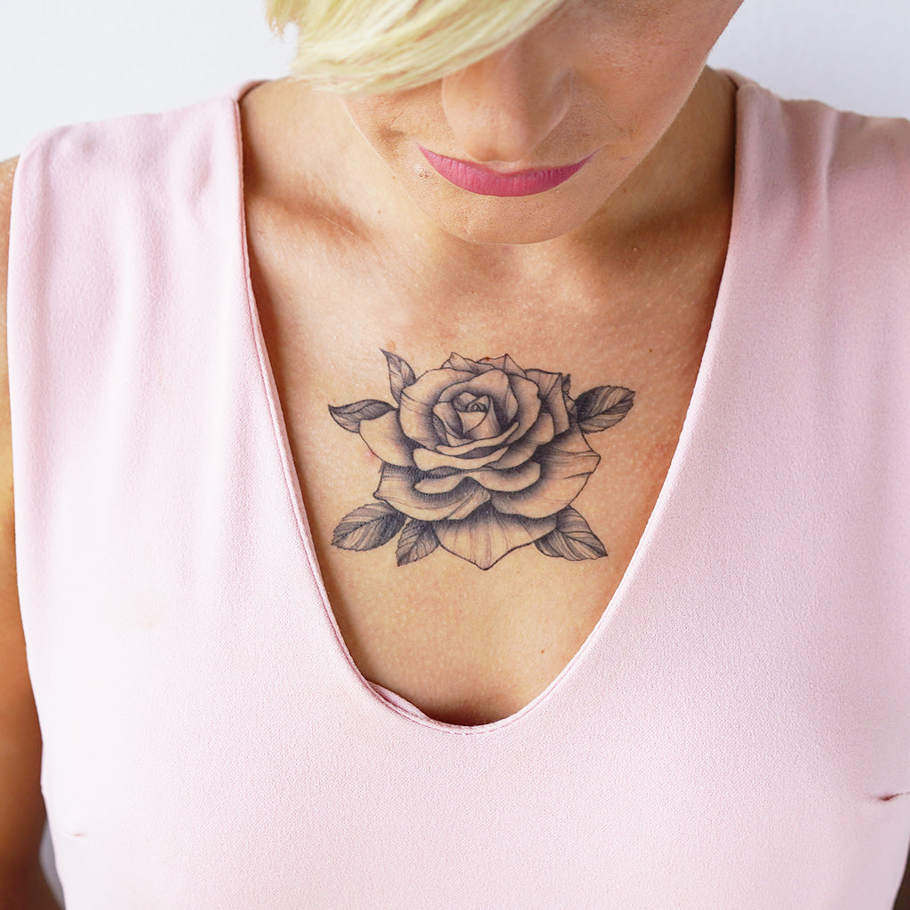 21 Black Rose Tattoos